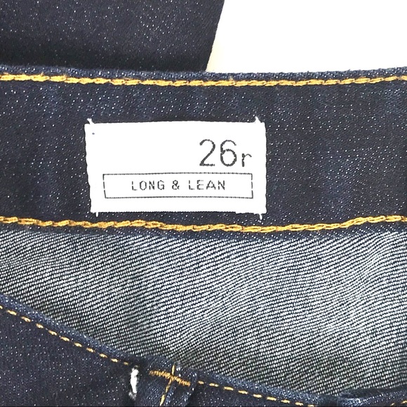 Gap 1969 Long Lean Bootcut Jeans Size 26 Women - Picture 7 of 8